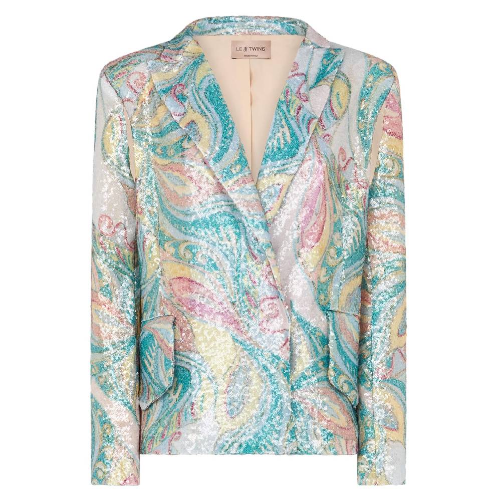 Le Twins Como Paillettes Cashmere Consegna Veloce