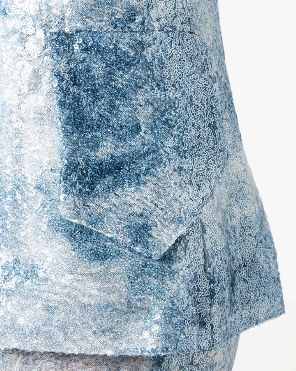 Le Twins Como Paillettes Jeans Celeste Convenienza