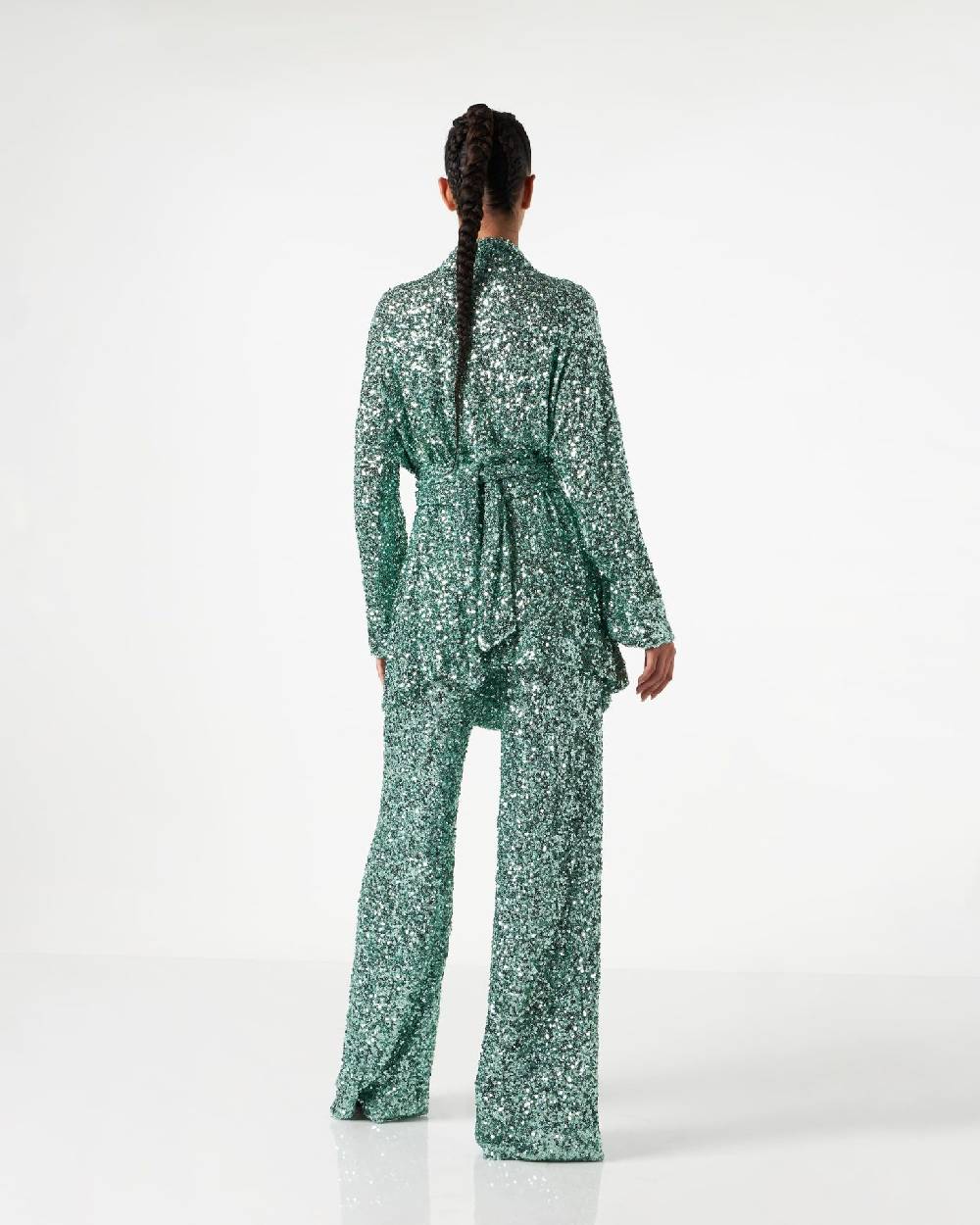 Le Twins Emma Paillettes Turchese Novità