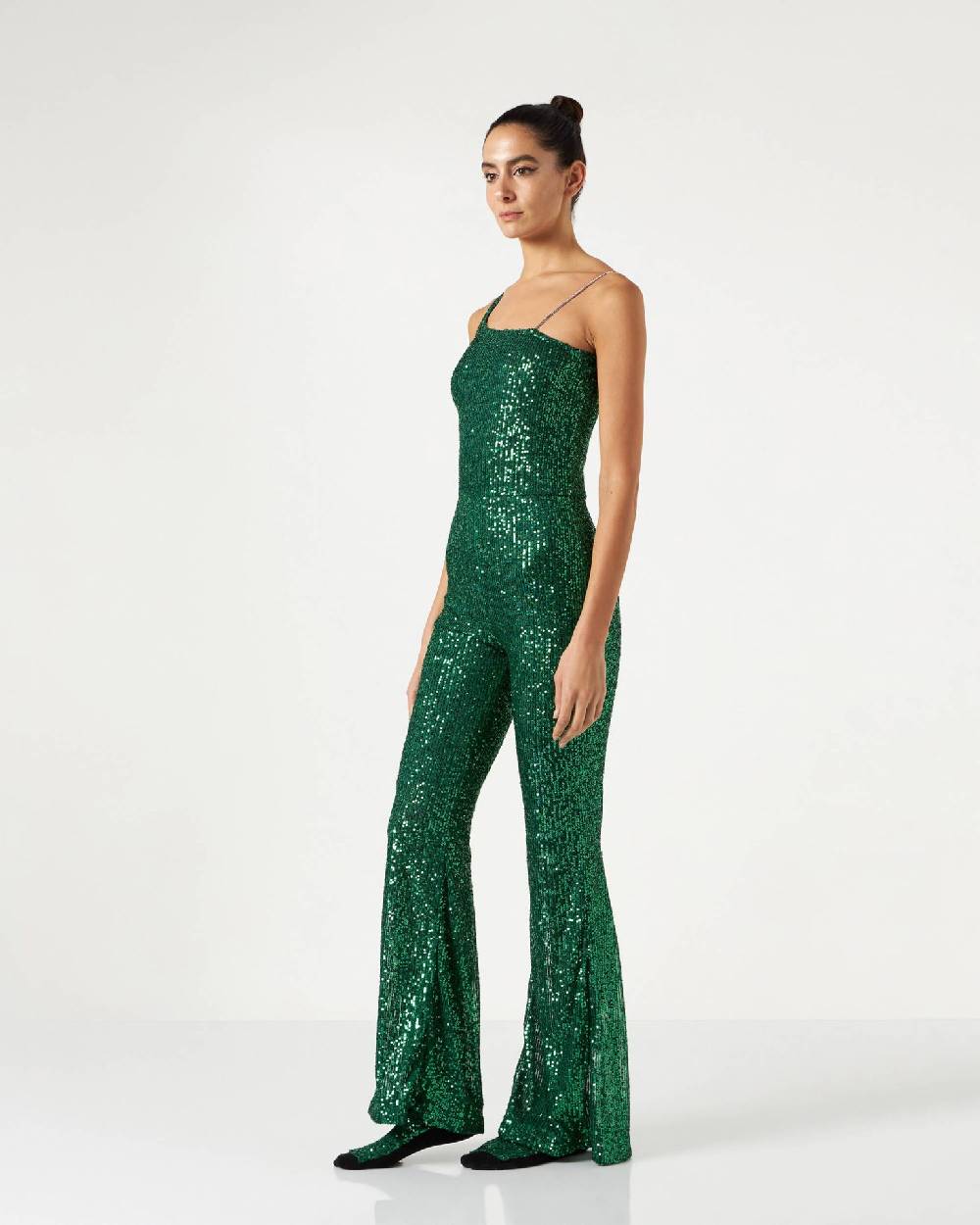 Le Twins Fabiana Paillettes Verde Vendite Flash