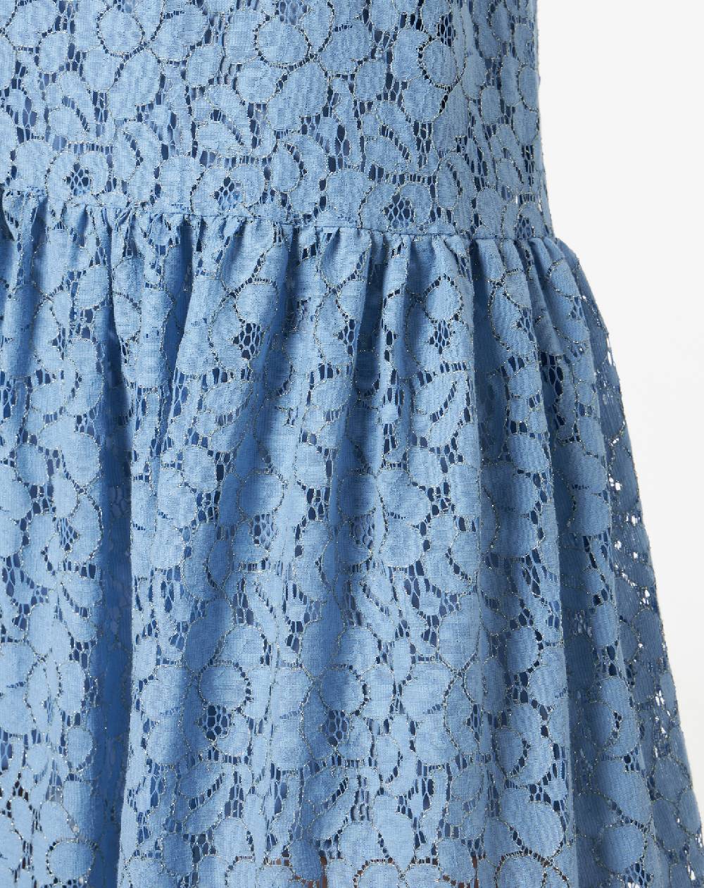 Le Twins Ostuni Pizzo Lurex Celeste Nuovo