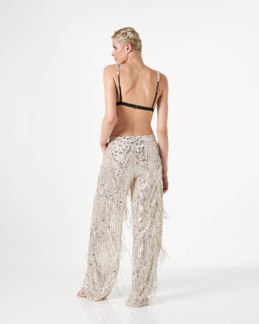 Le Twins Virgy Paillettes Argento Promozione