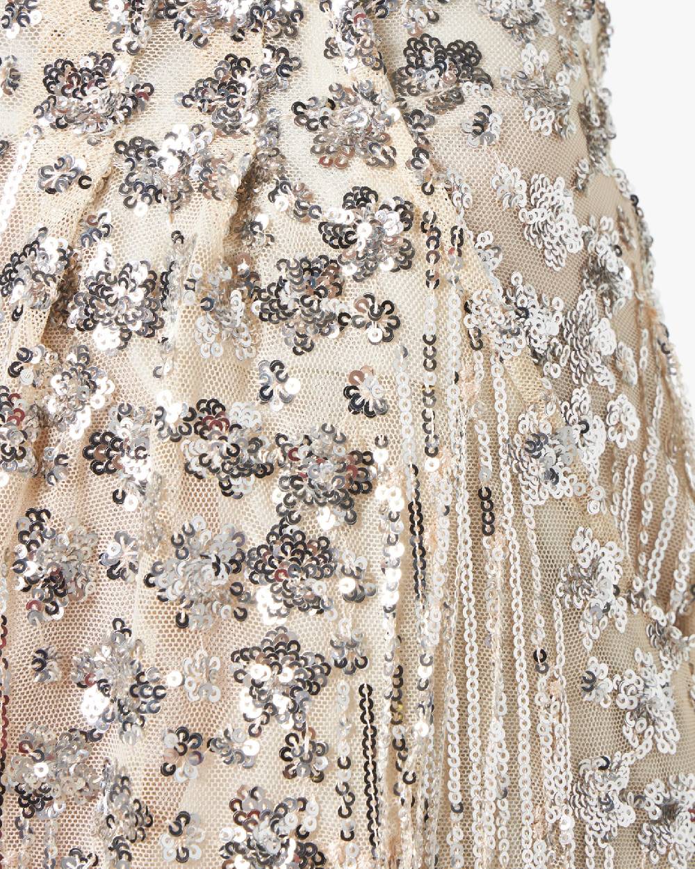 Le Twins Virgy Paillettes Argento Promozione