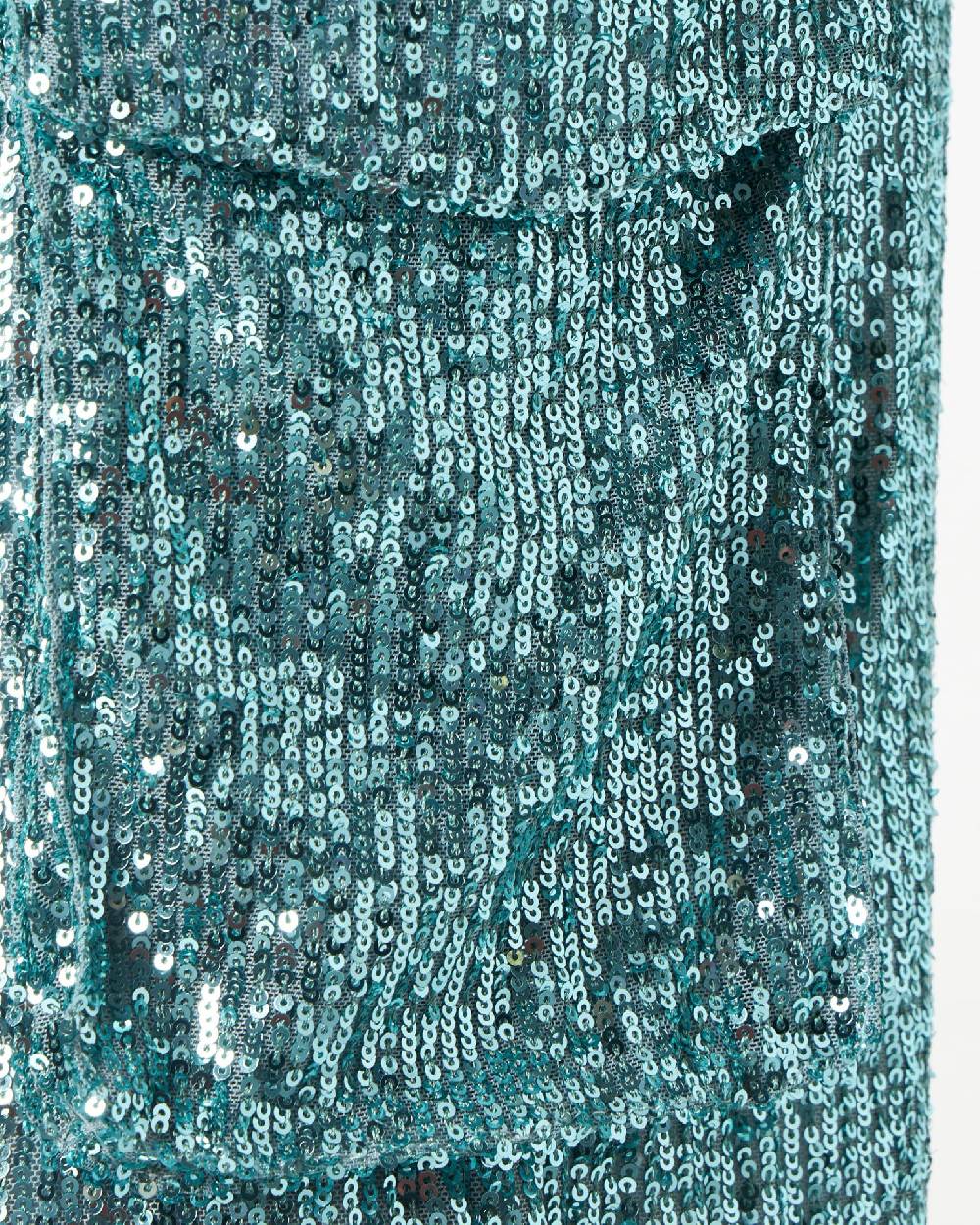 Le Twins Pamela Paillettes Turchese Qualità