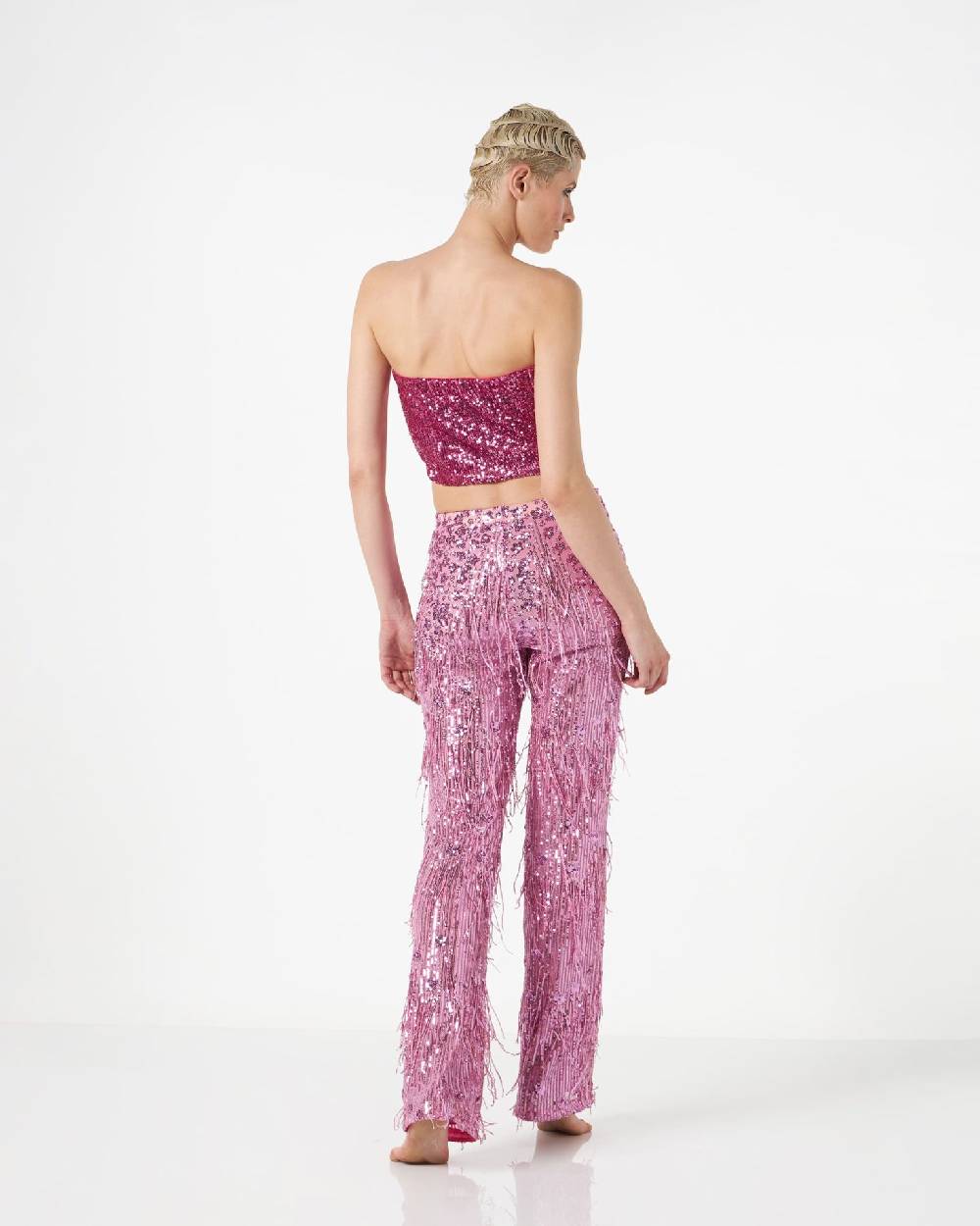 Le Twins Ludo Paillettes Fucsia Spedizione Gratuita