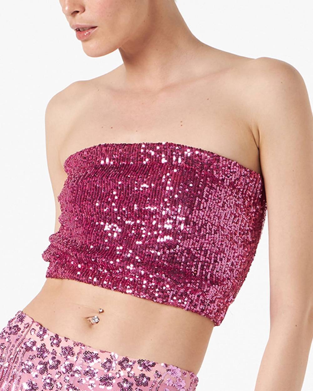 Le Twins Ludo Paillettes Fucsia Spedizione Gratuita
