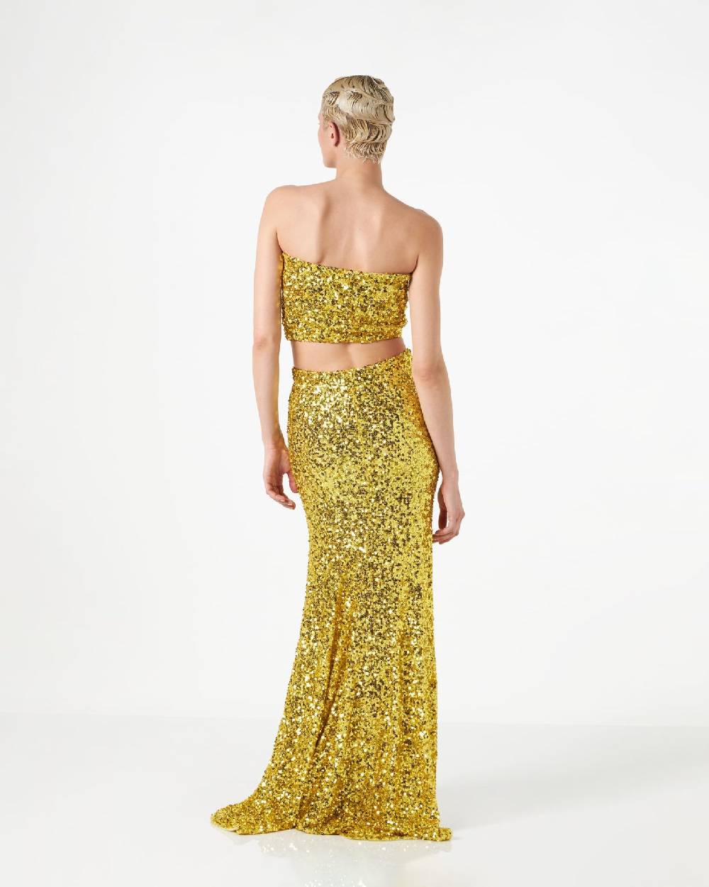 Le Twins Ludo Paillettes Giallo Pezzi Unici