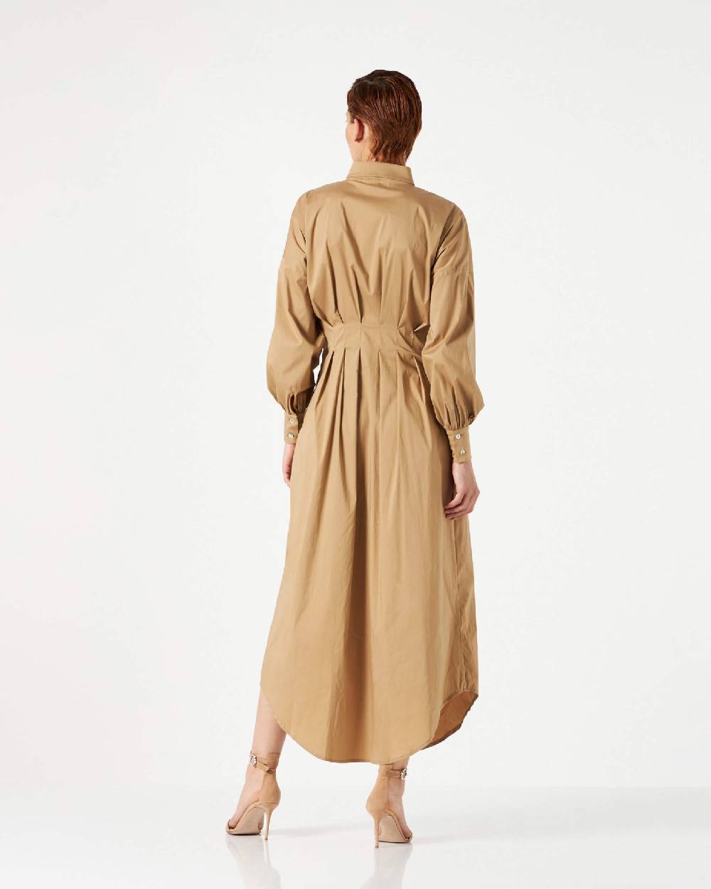 Le Twins Cristiana Lungo Beige Vendita Economica