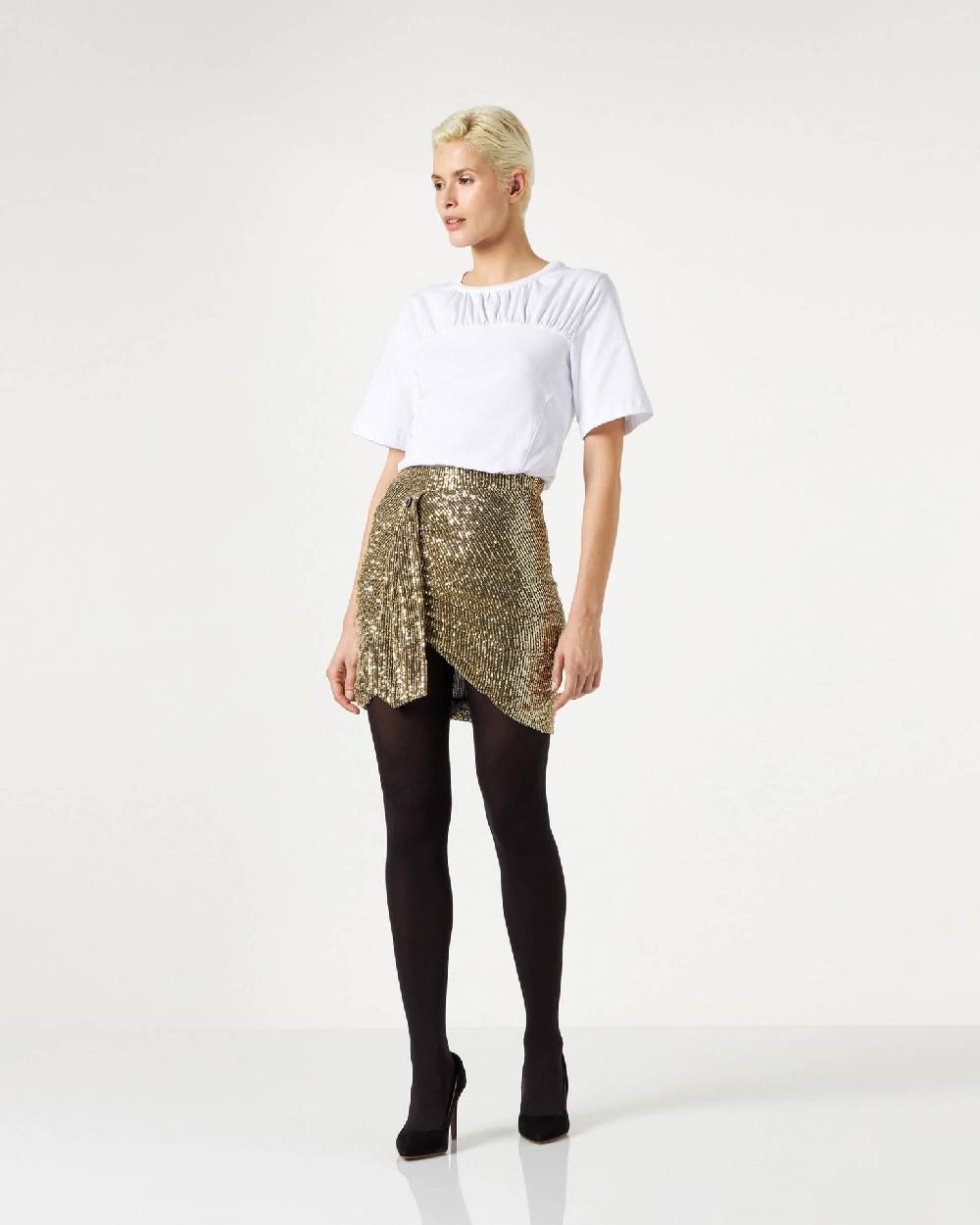Le Twins Sorrento Paillettes Oro Negozi Online