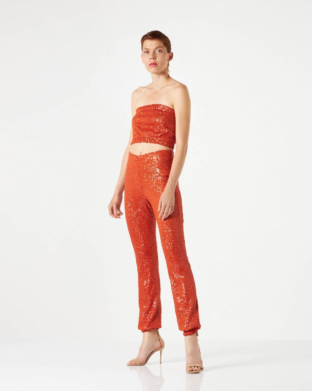 Le Twins Ludo Paillettes Arancio Saldi