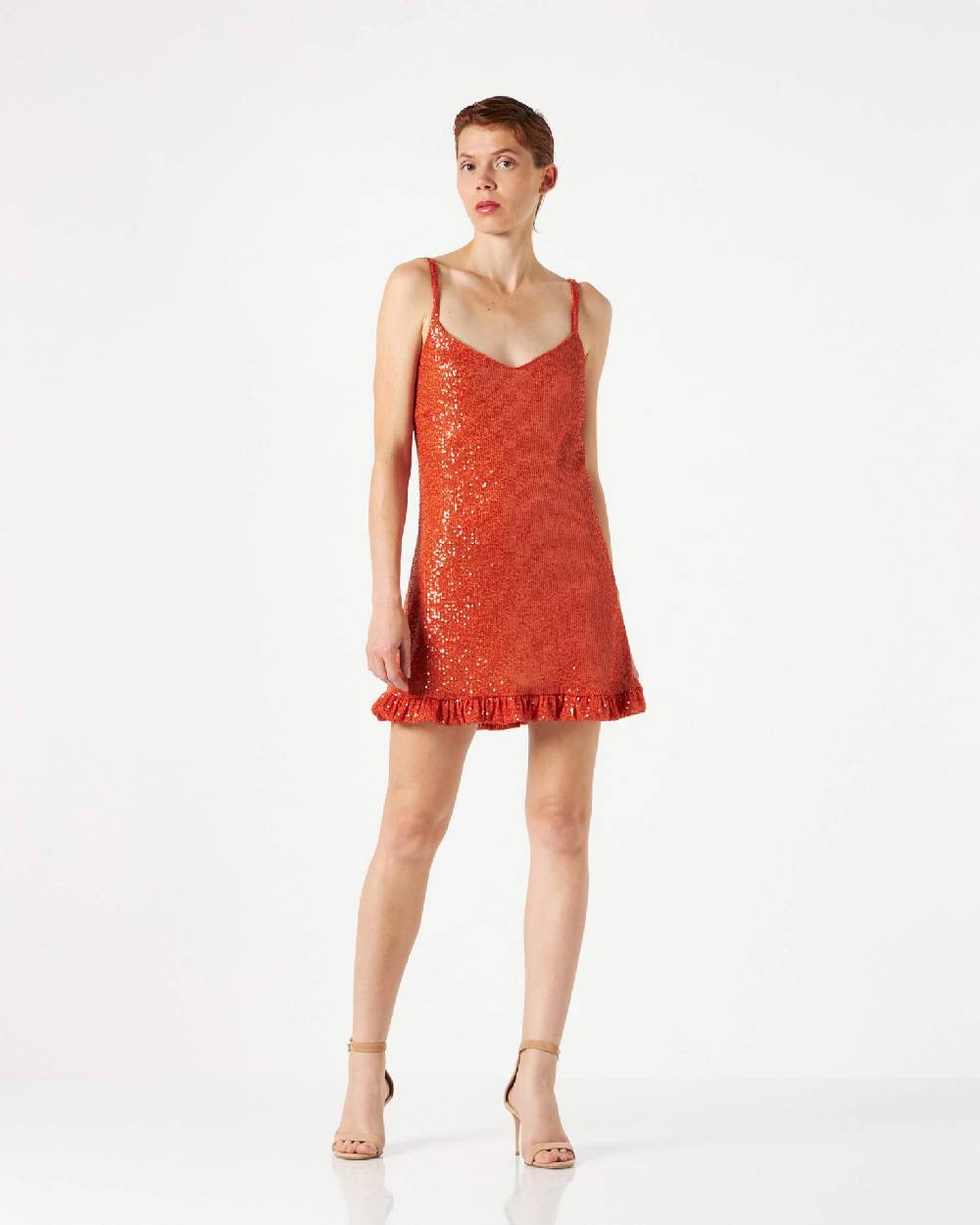 Le Twins Caterina Paillettes Arancio