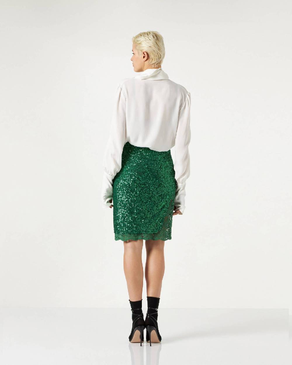 Le Twins Varese Paillettes Verde In Saldo