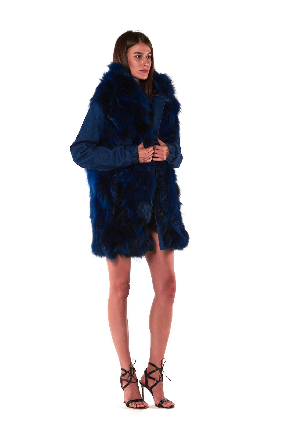Le Twins PARKA SAINT MORITZ BLU Sconto