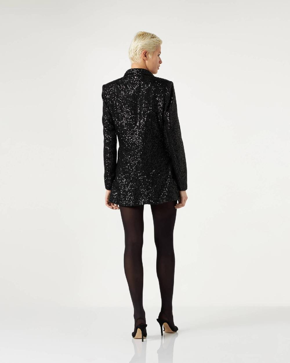 Le Twins Como Paillettes Nero Offerta