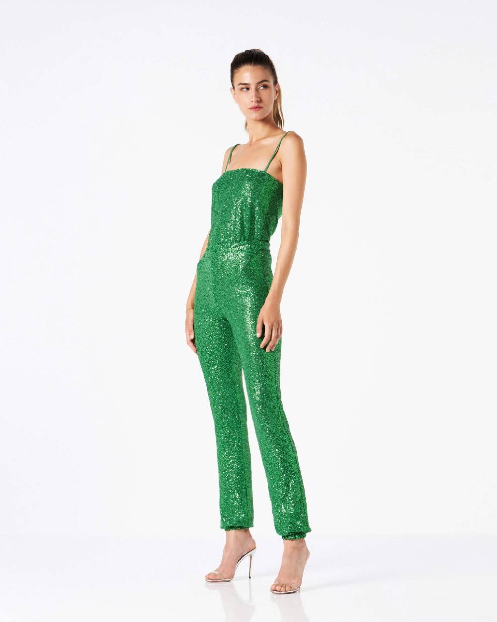 Le Twins Lisa Paillettes Verde Vendita Economica