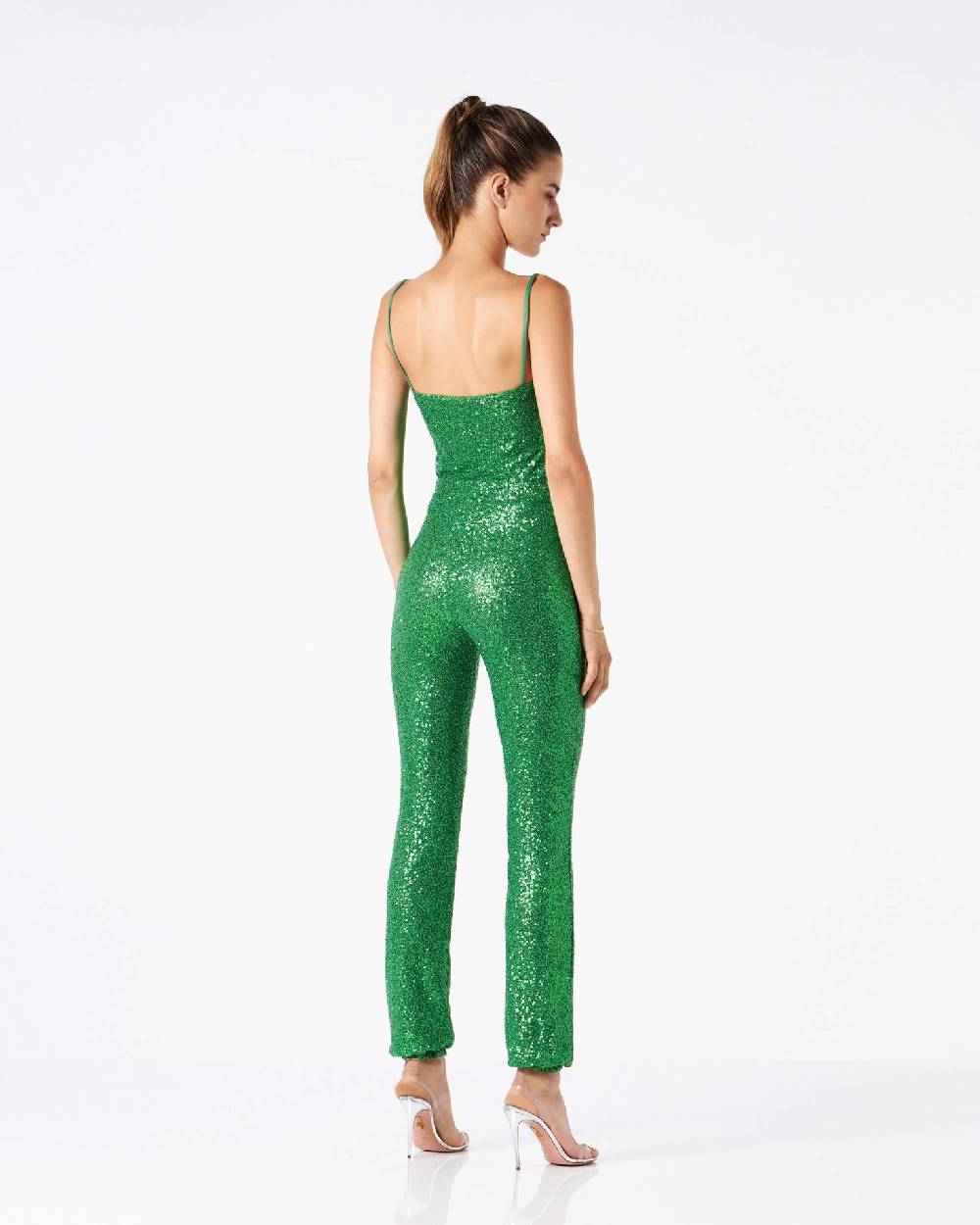 Le Twins Lisa Paillettes Verde Vendita Economica