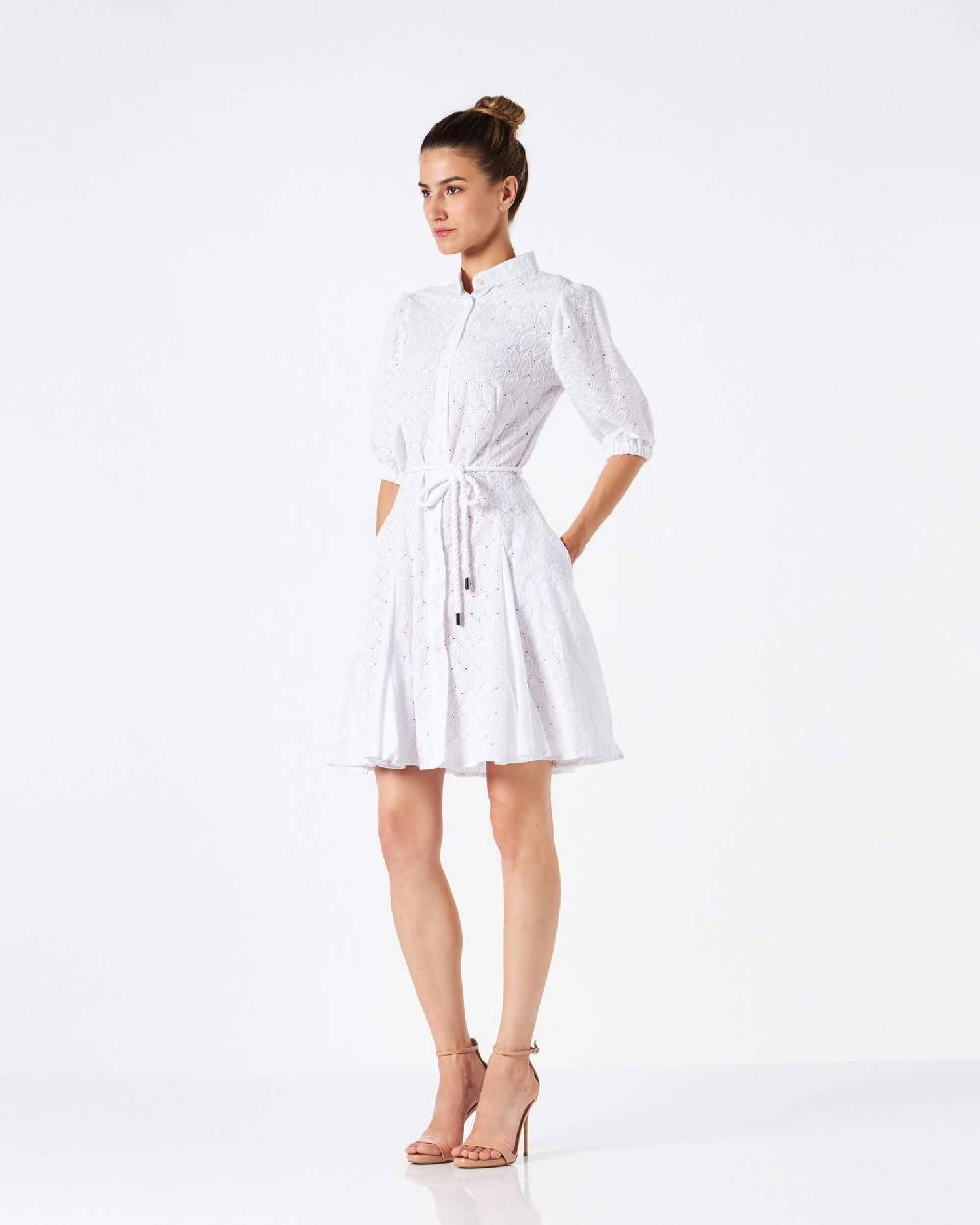 Le Twins Sofy Pizzo Sangallo Bianco 2025
