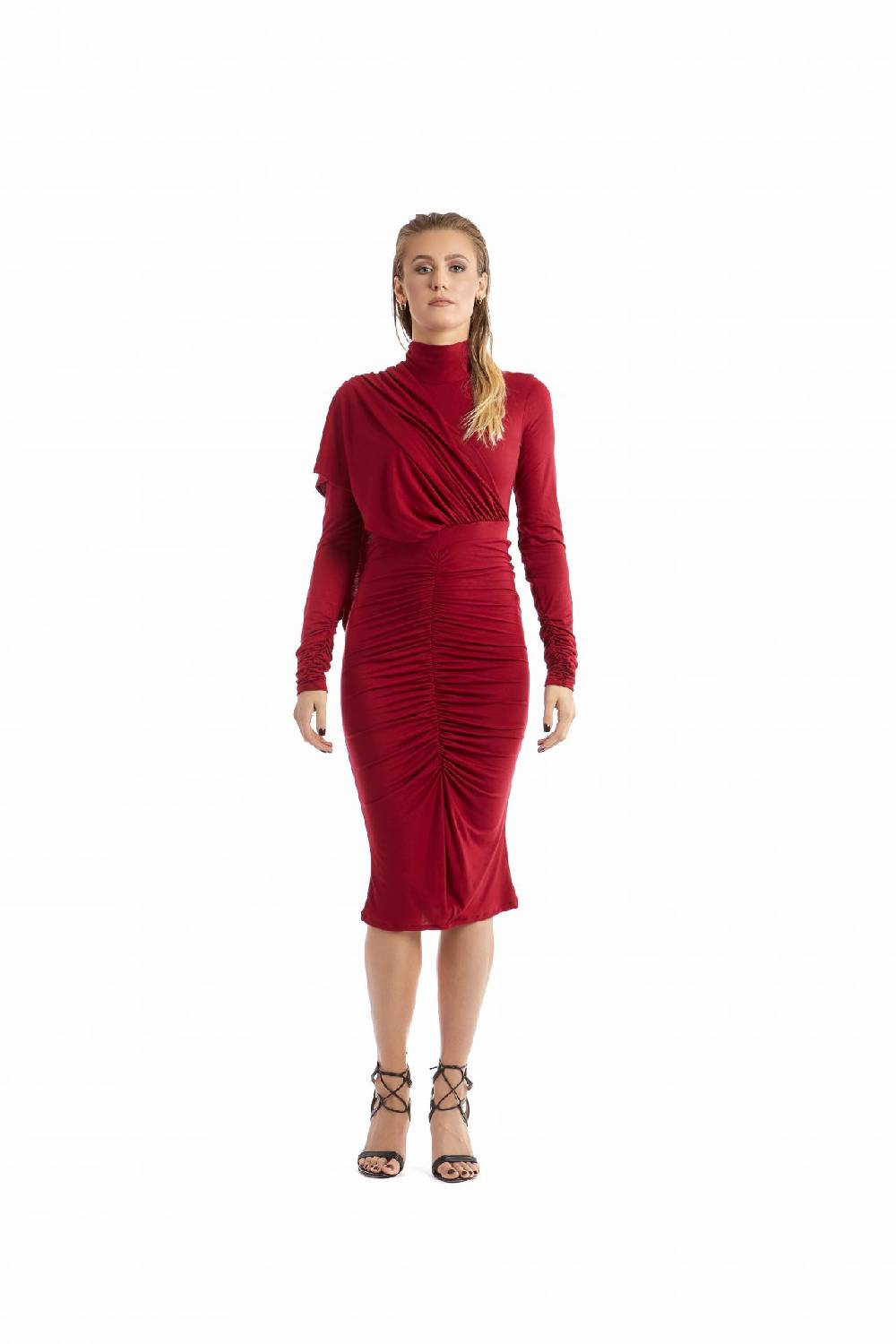 Le Twins Abito Camilla – Rosso Promozione