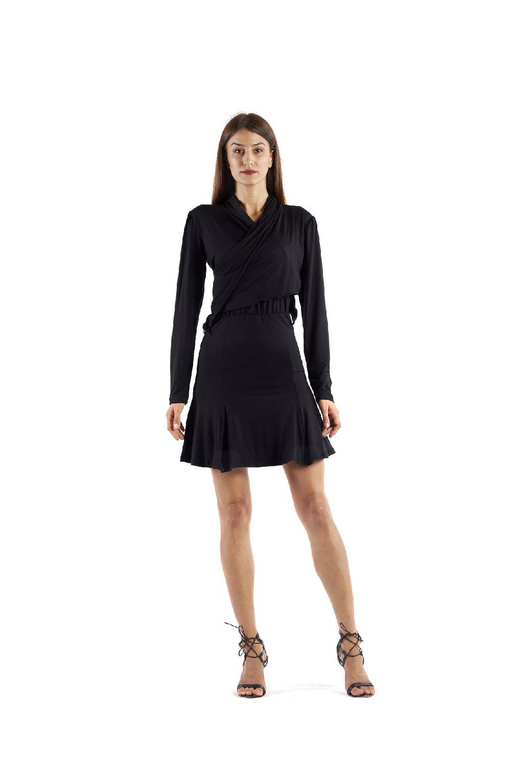 Le Twins Abito Carolina – Nero Spedizione Gratuita
