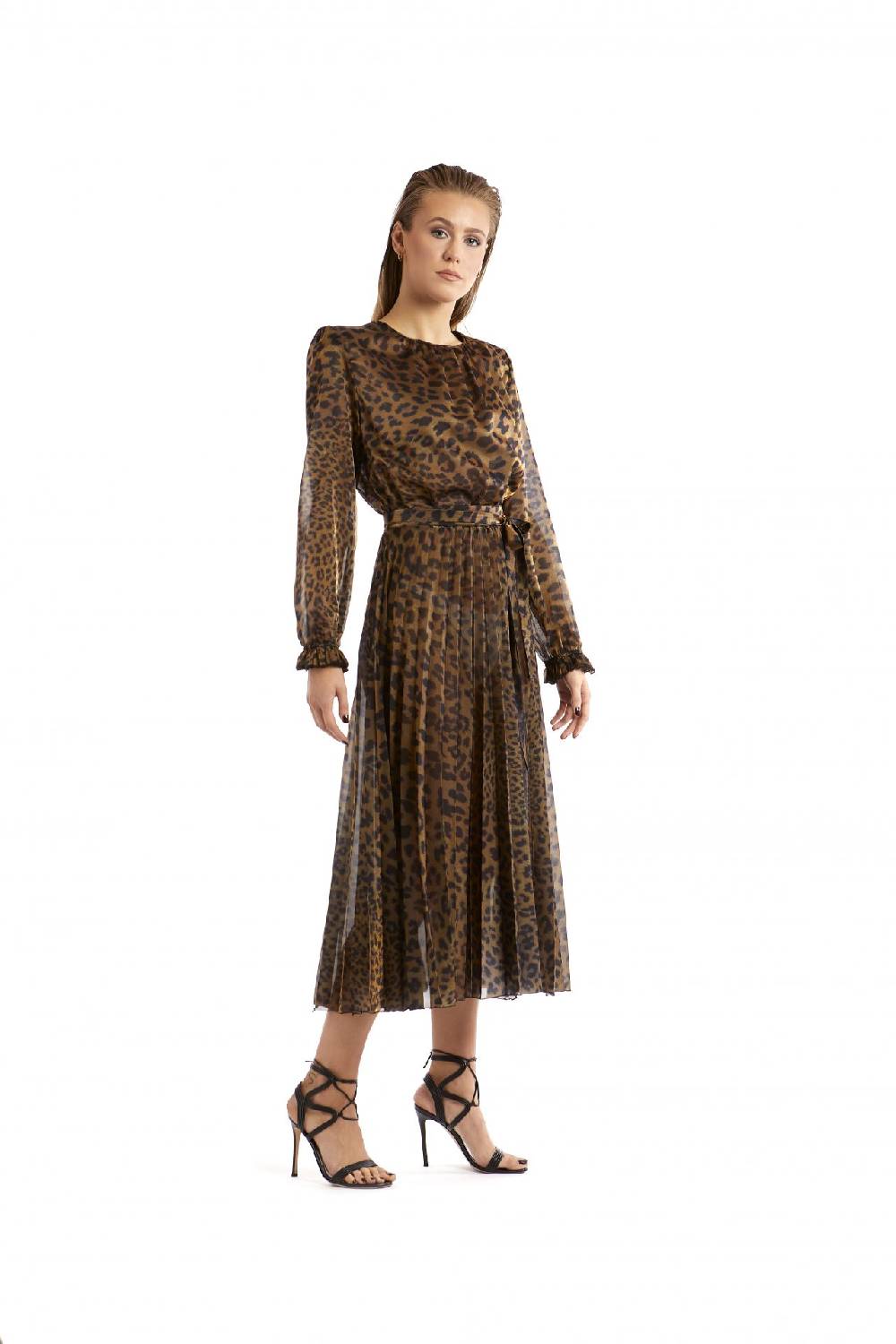 Le Twins Milano Animalier Bronzo e Oro Sconto