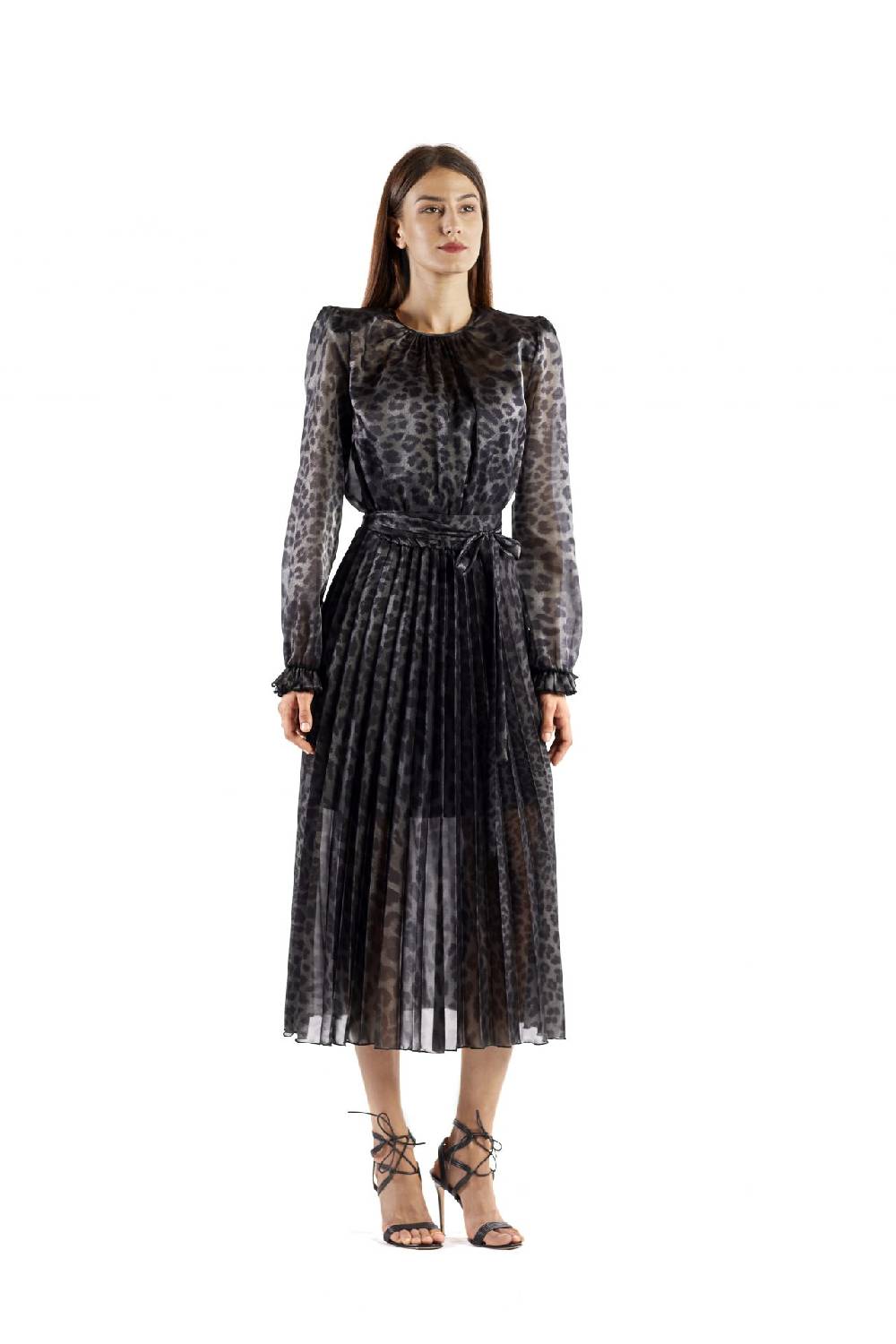 Le Twins Milano Animalier Grigio e Nero Offerta