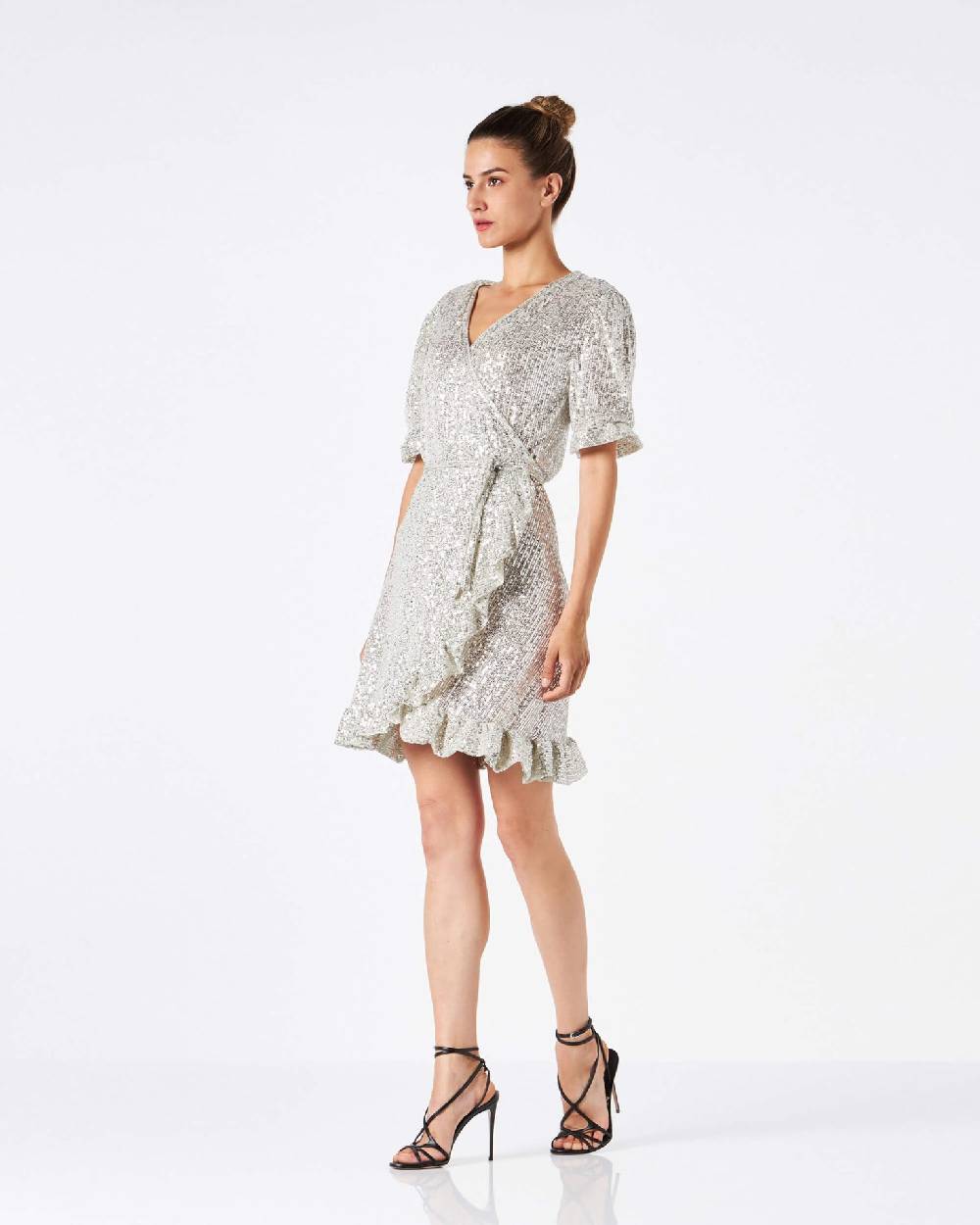 Le Twins St.Tropez Paillettes Argento Esporta salva