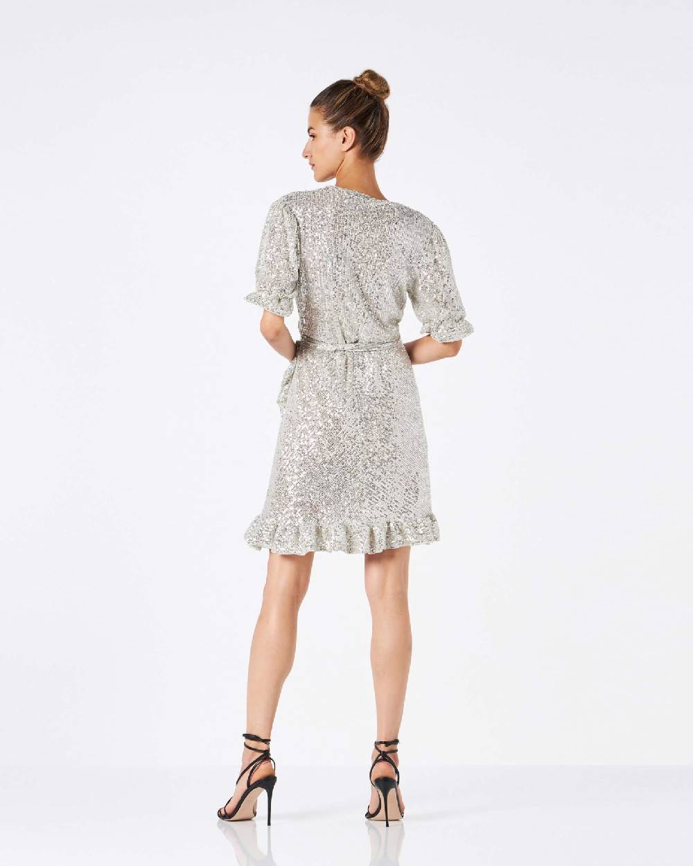 Le Twins St.Tropez Paillettes Argento Esporta salva