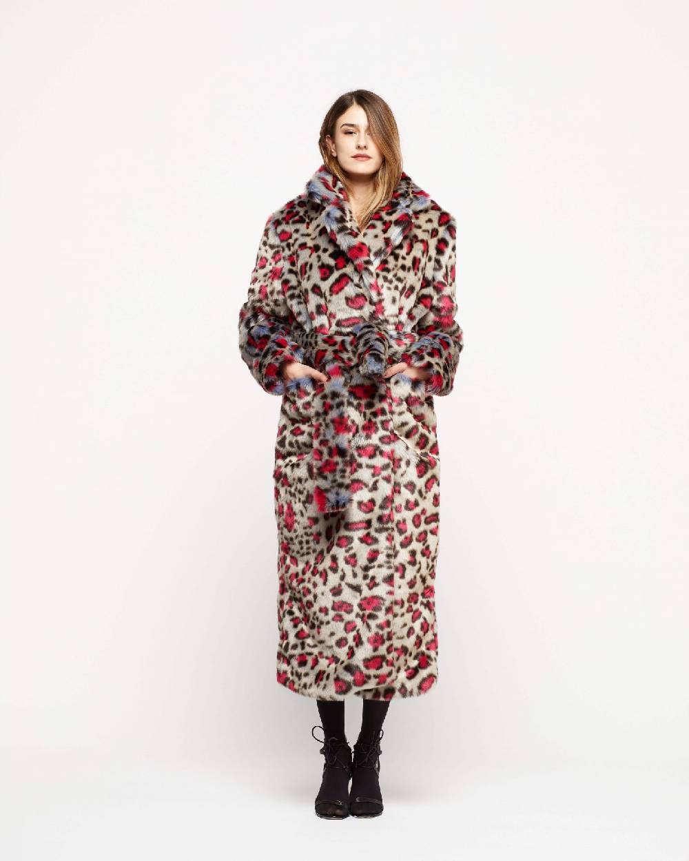 Le Twins Eccopellicia Sofia – Animalier Fucsia Saldi Di Fabbrica