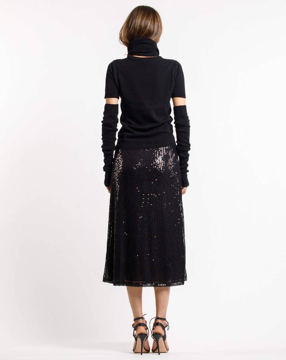 Le Twins Gonna Mara – Paillettes Nero Grandi sconti