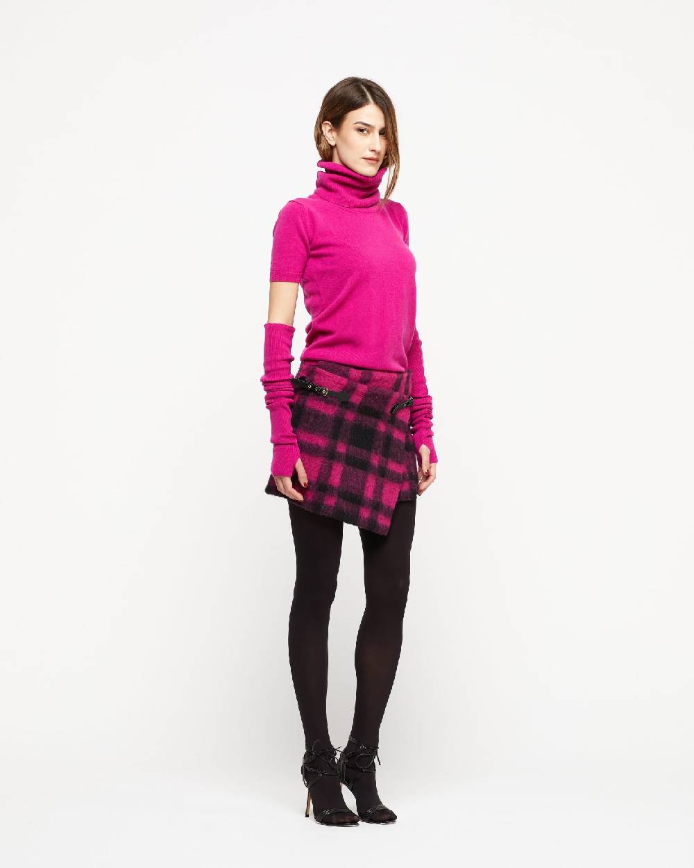 Le Twins Gonna Vale – Quadri Fucsia e Nero Italia