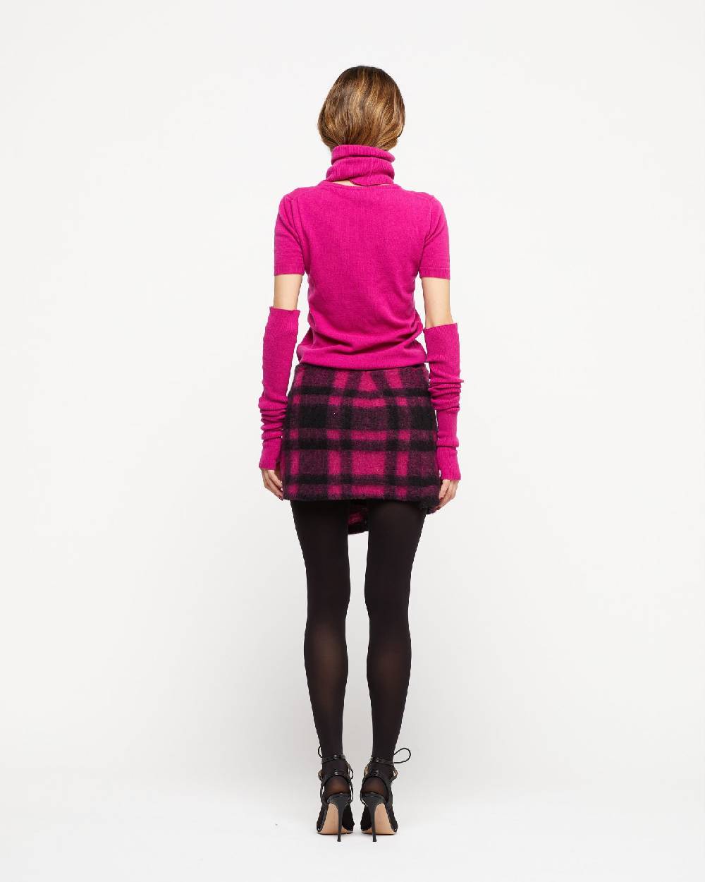Le Twins Gonna Vale – Quadri Fucsia e Nero Italia