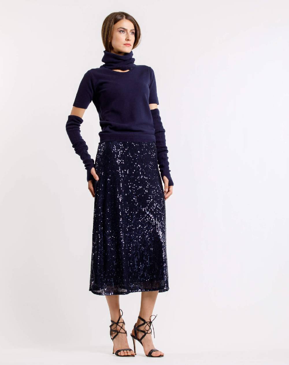 Le Twins Maglia Allegra- Blu Qualità