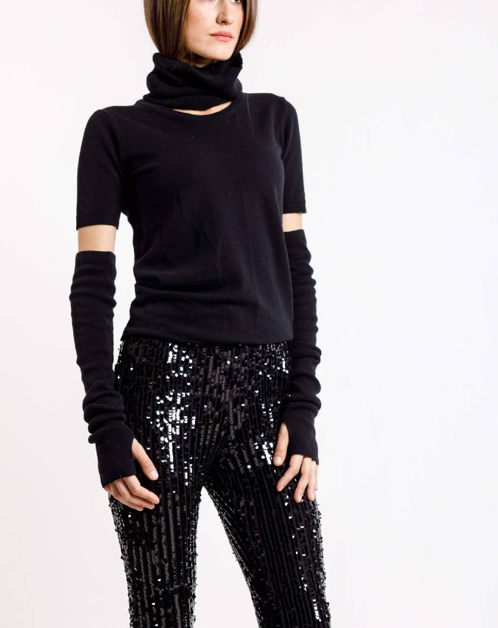Le Twins Maglia Allegra- Nera Vendita