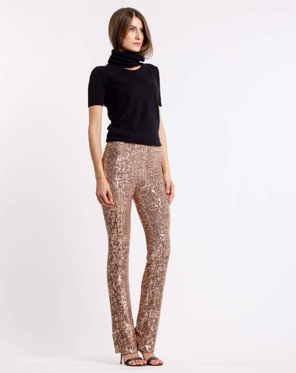 Le Twins Pantalone Raffaella – Paillettes Oro Acquista Ora