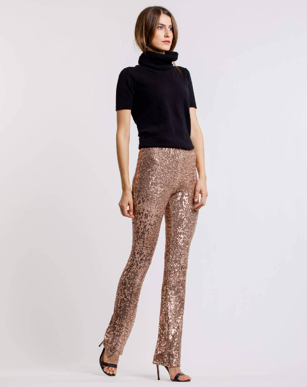 Le Twins Pantalone Raffaella – Paillettes Oro Acquista Ora