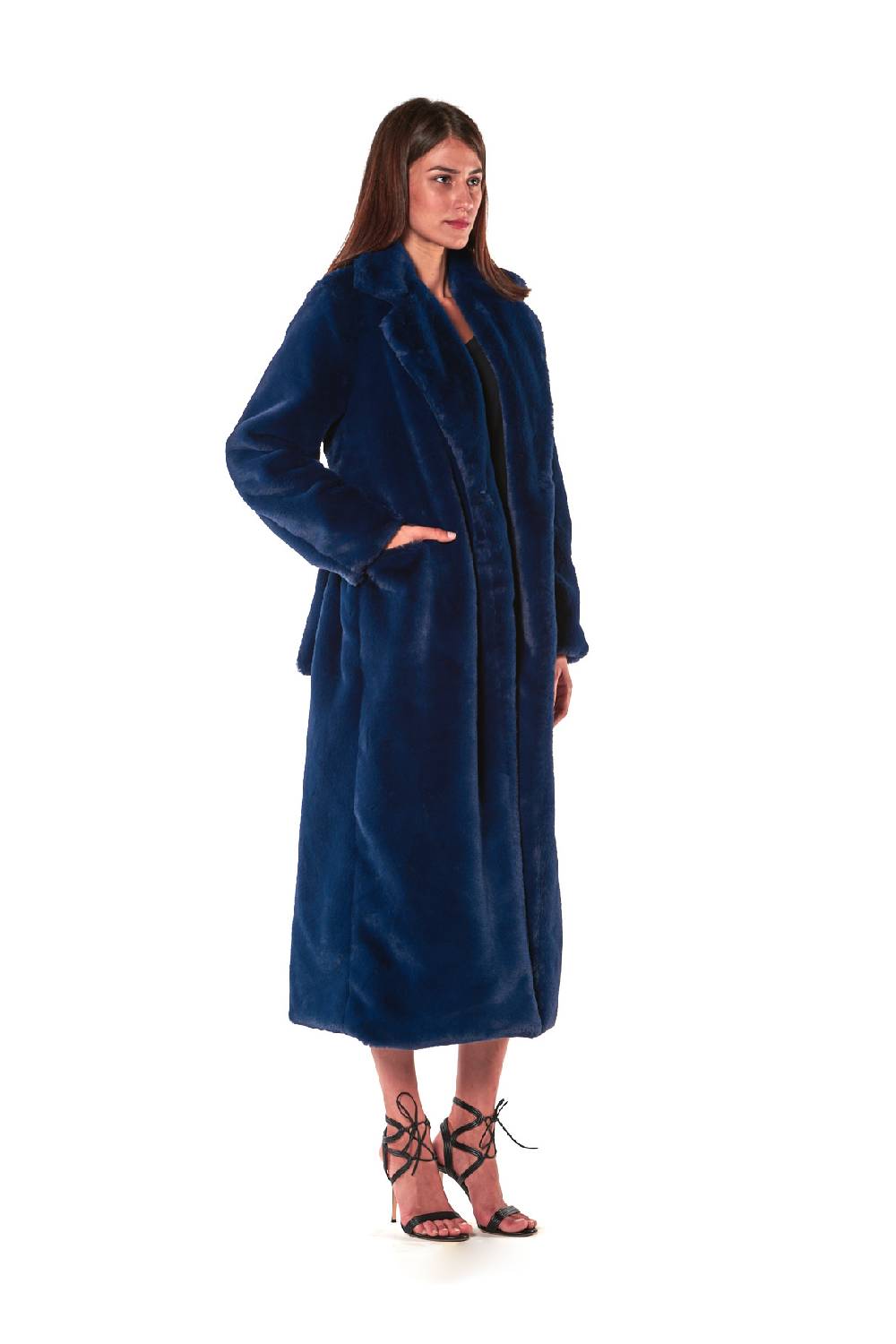 Le Twins Ecopelliccia Sofia – Blu Offerta