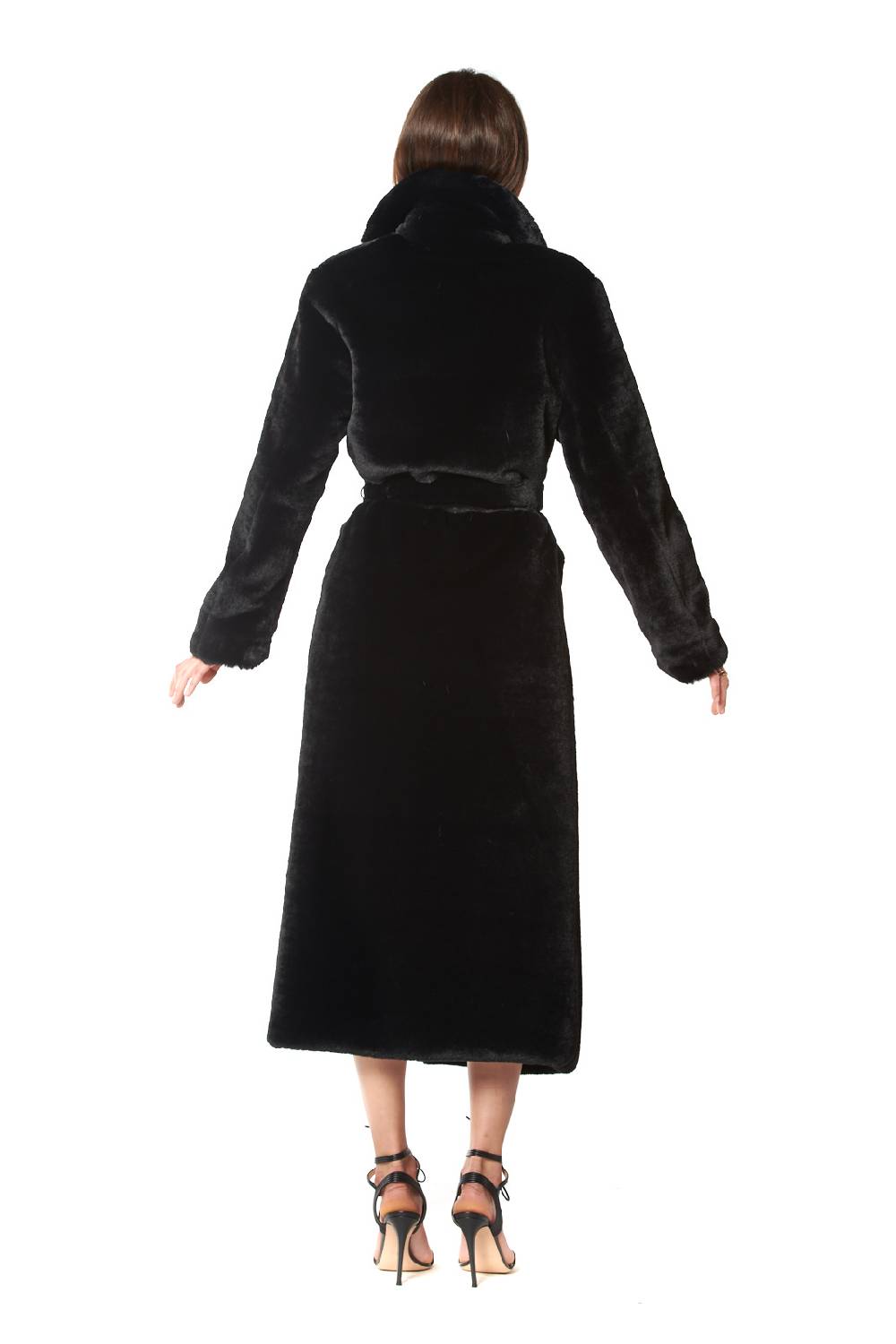 Le Twins Ecopelliccia Sofia – Nero Outlet
