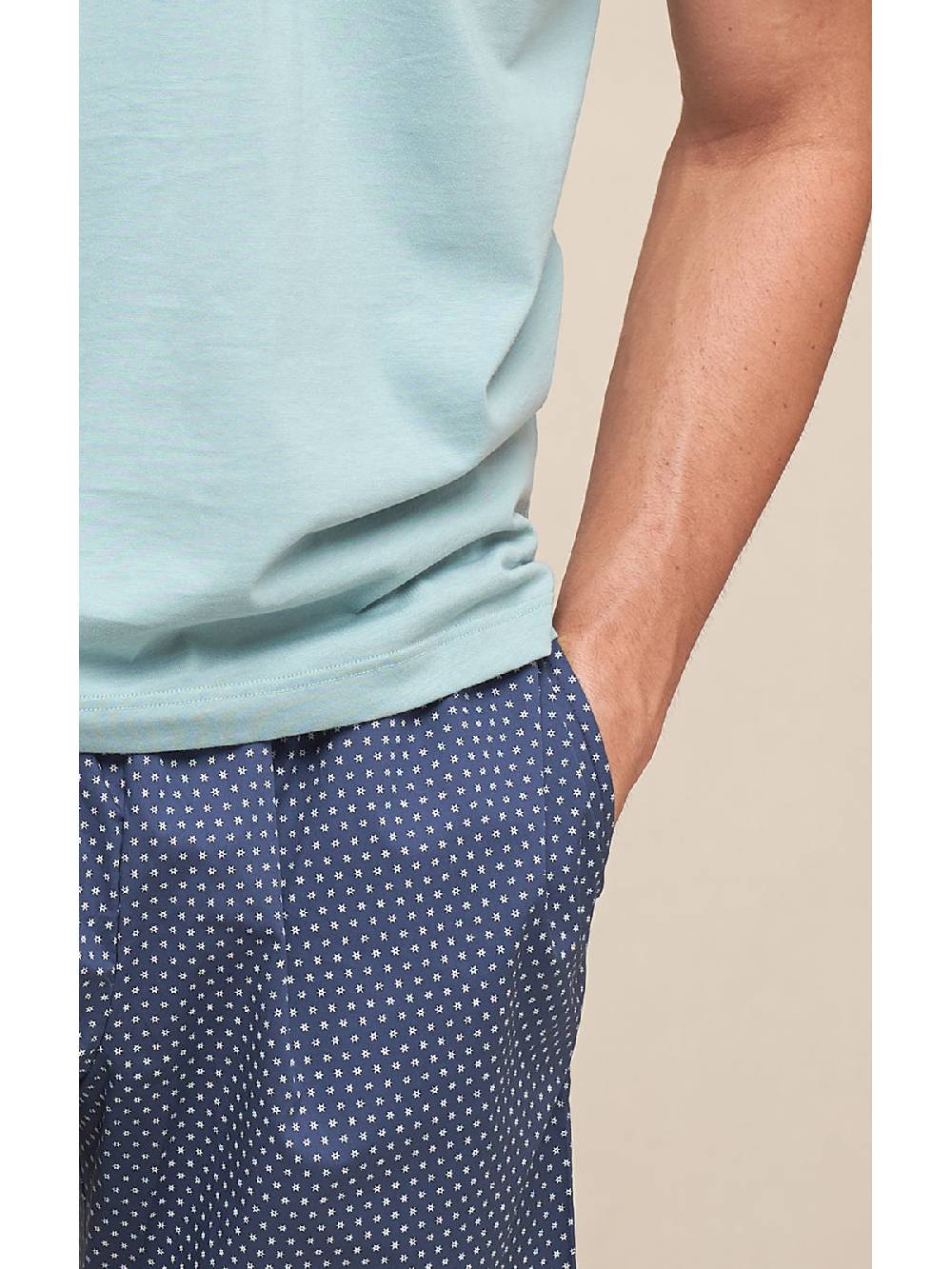 Julipet Pigiama corto jersey e popeline Promozione