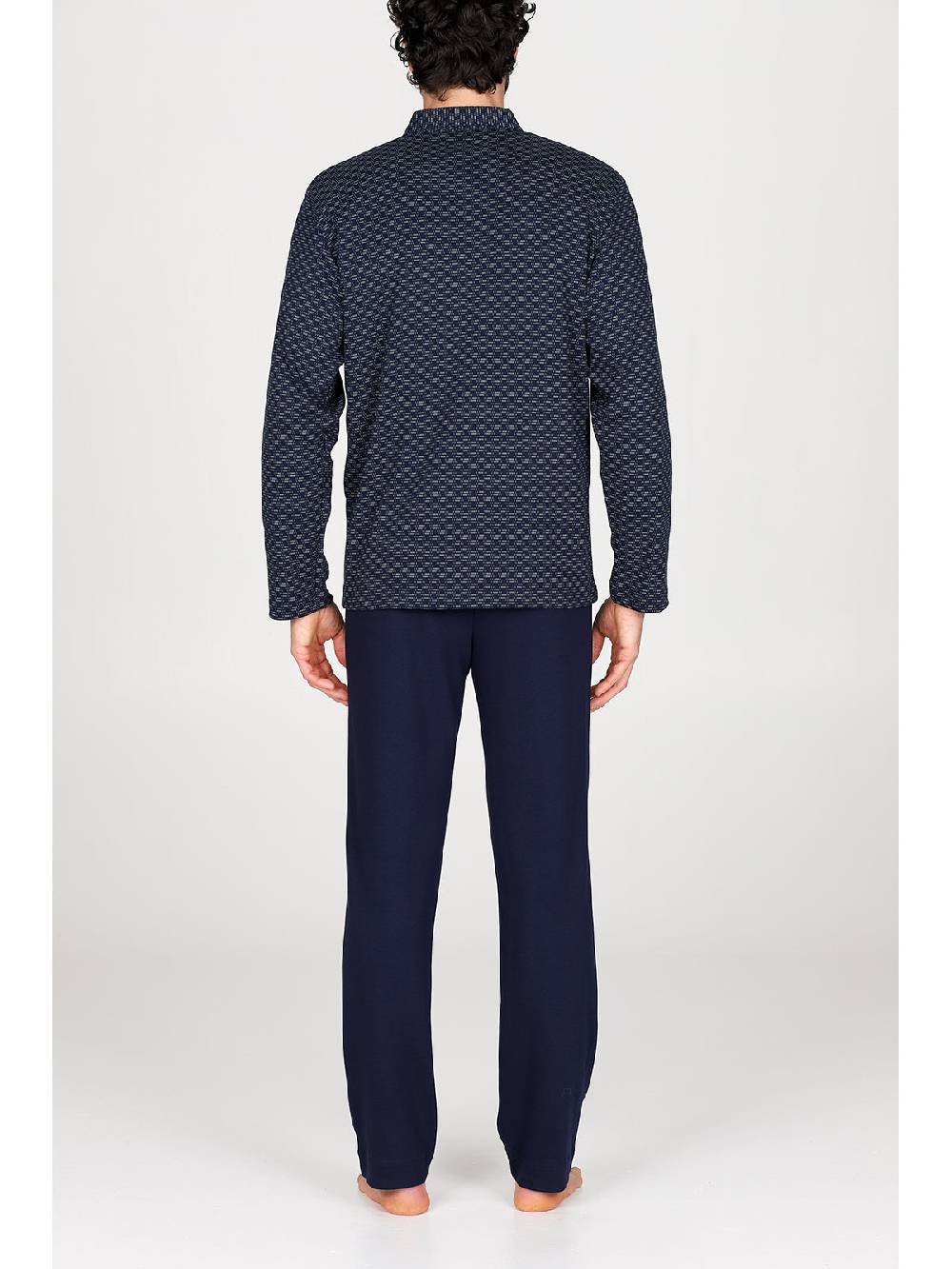 Julipet Pigiama cardigan in caldo interlock di puro cotone Vendita