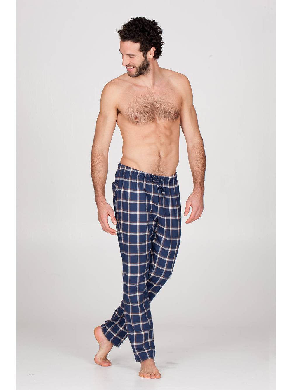 Julipet Pantalone in calda flanella di puro cotone Promozione