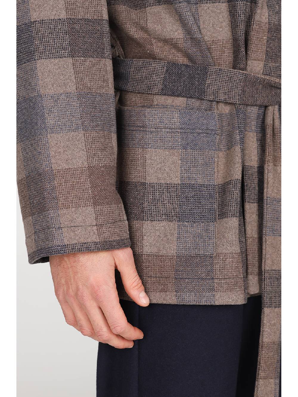 Julipet Giacca da camera in confortevole jacquard di cotone Pezzi Unici