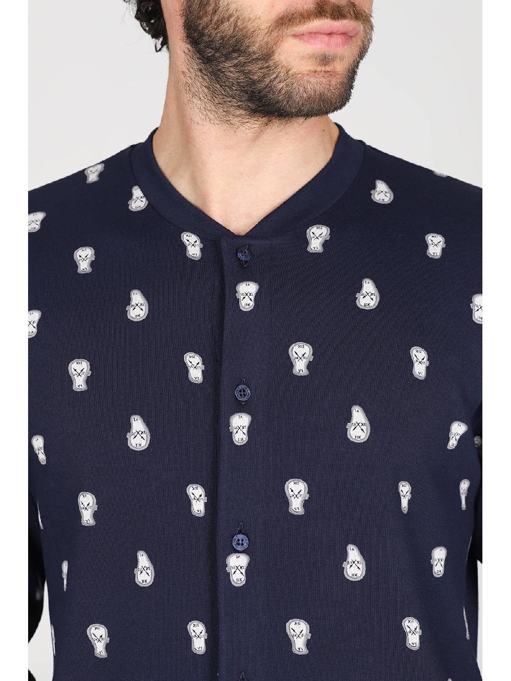 Julipet Camicia da notte Artist Edition, in caldo interlock di puro cotone Qualità Garantita