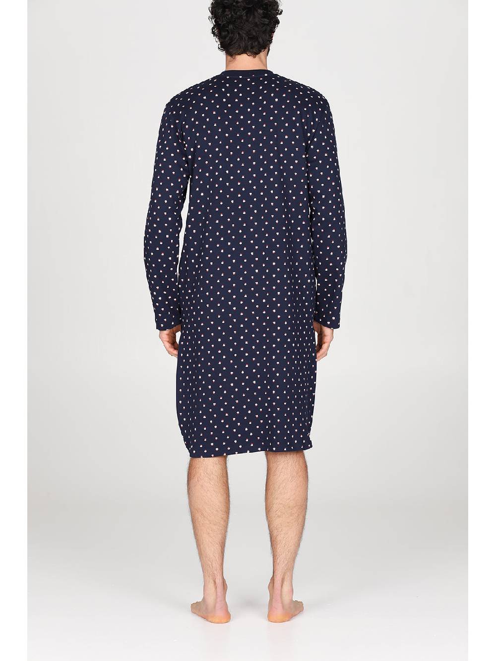 Julipet Camicia da notte in caldo interlock di puro cotone Negozi Online