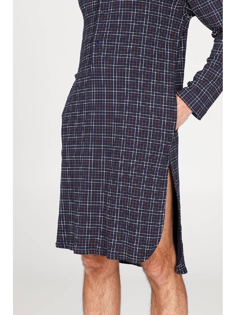 Julipet Camicia da notte in caldo interlock di puro cotone Consegna Veloce