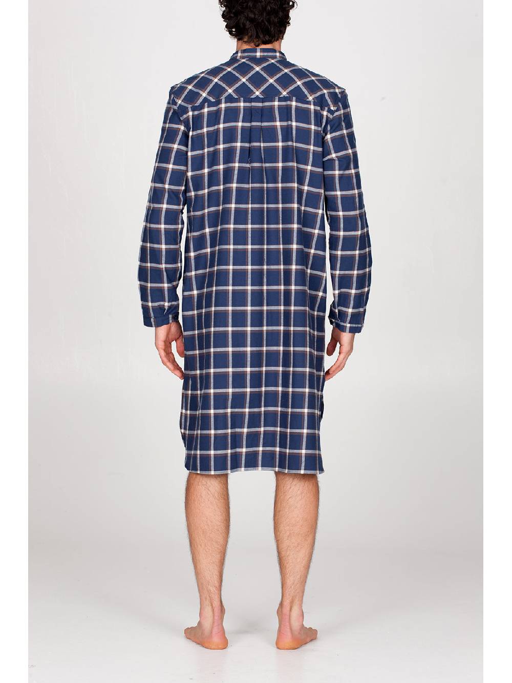 Julipet Camicia da notte in calda flanella di puro cotone Saldi