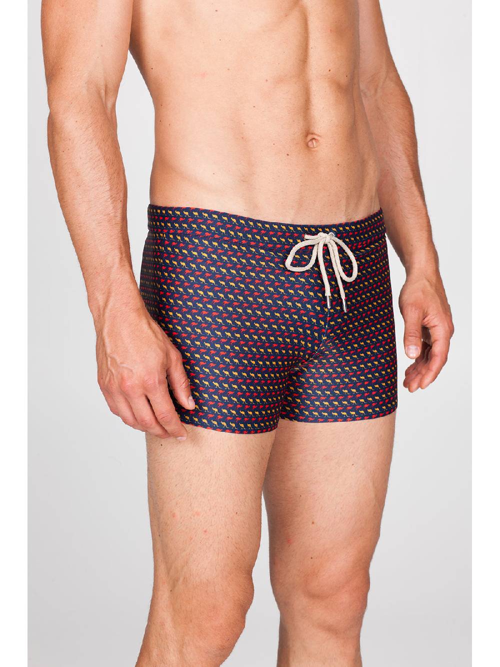 Julipet Boxer mare slim in micro-fantasia Prezzo Ridotto