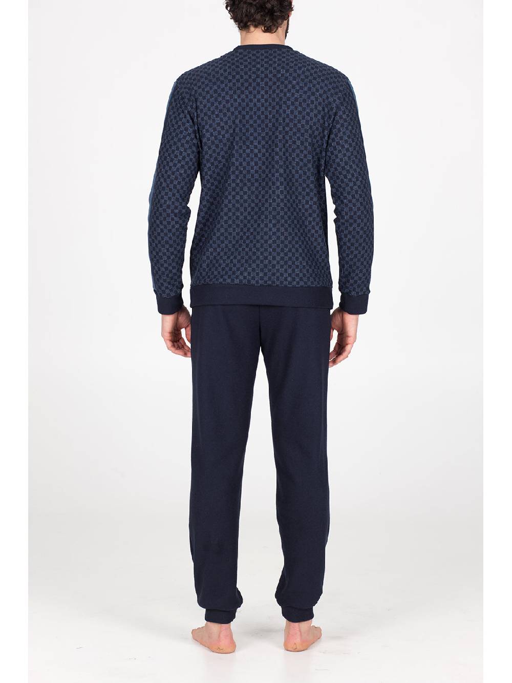Julipet Pigiama in caldo jacquard di cotone Outlet