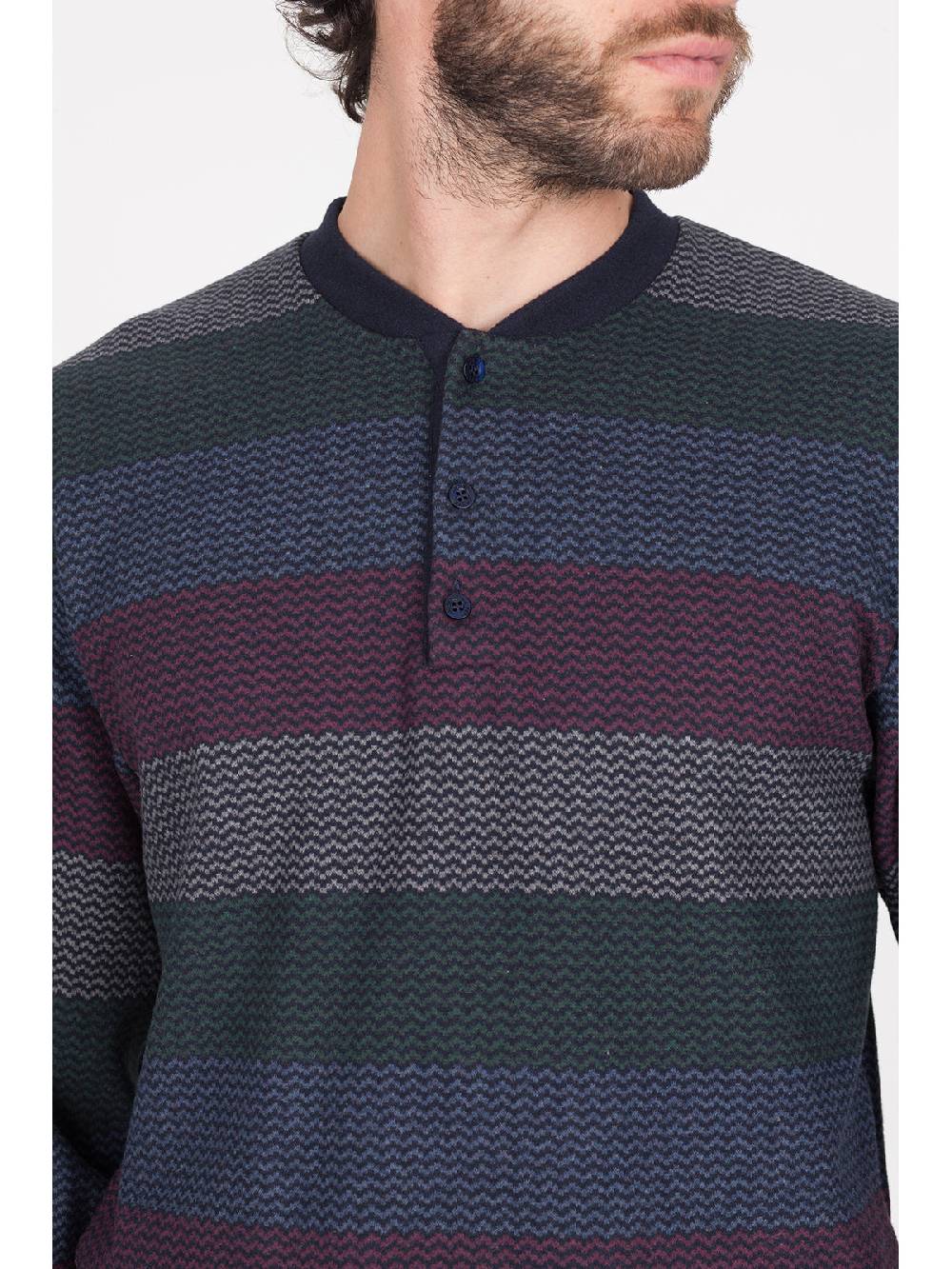 Julipet Pigiama in caldo jacquard di cotone Shopping Online