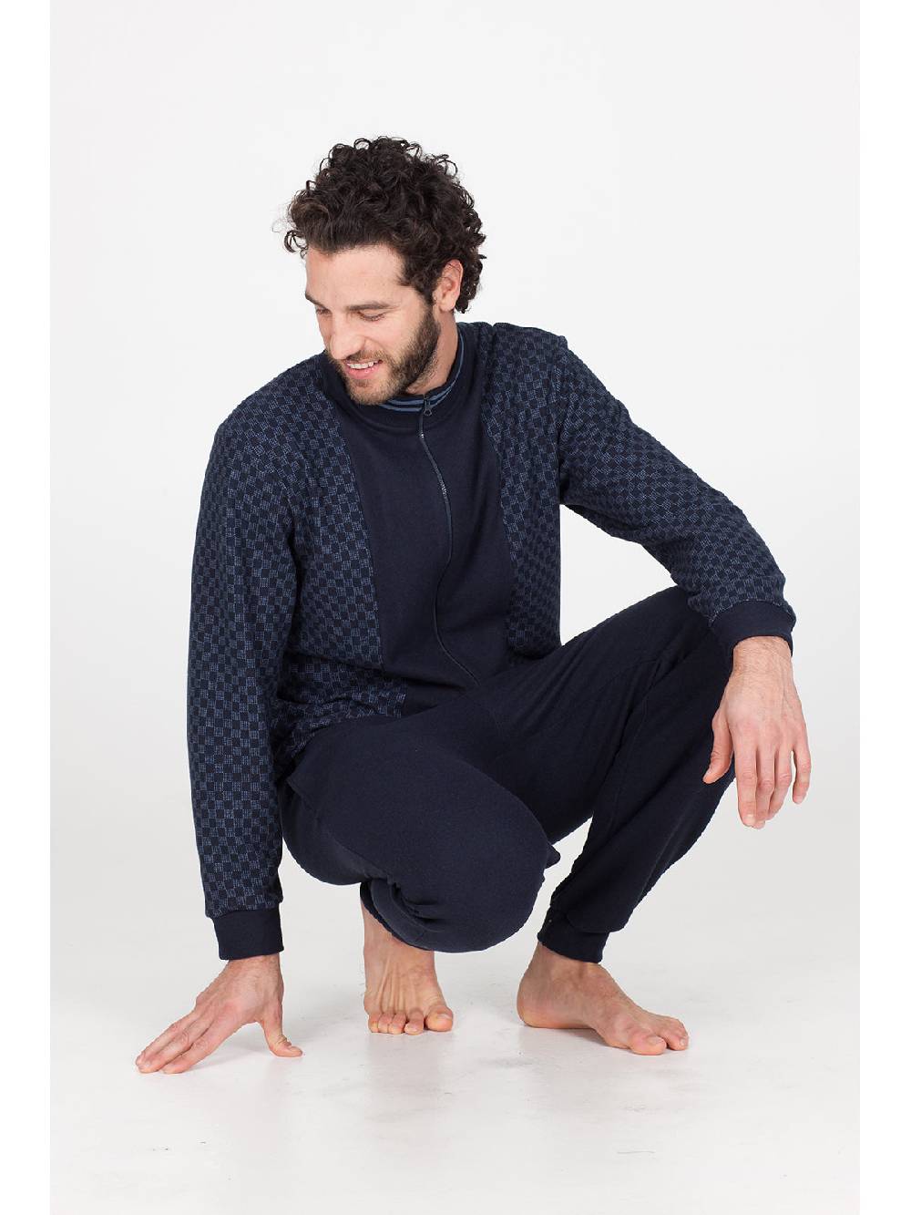 Julipet Pigiama in caldo jacquard di cotone Hotsell