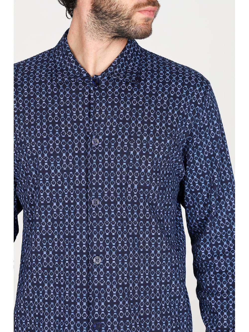 Julipet Pigiama cardigan Artist Edition, in caldo interlock di puro cotone Promozione